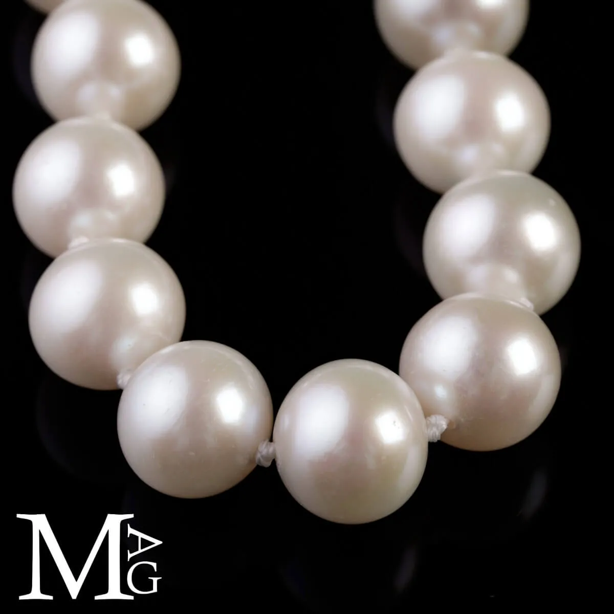 Collana con Perle d’Acqua Dolce – Purezza Classica in Bianco