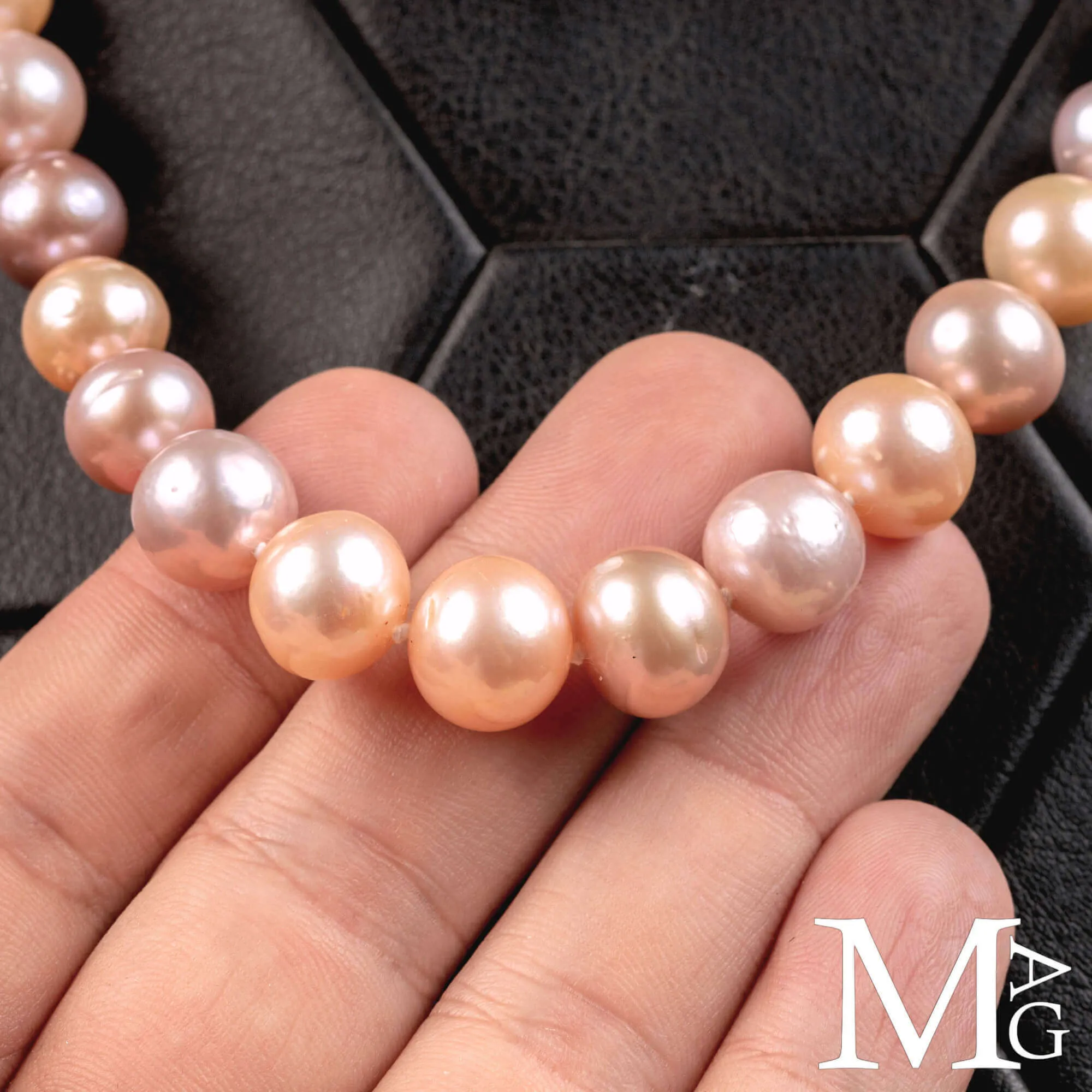 Collana di perle d'acqua dolce multicolore – Qualità AAA