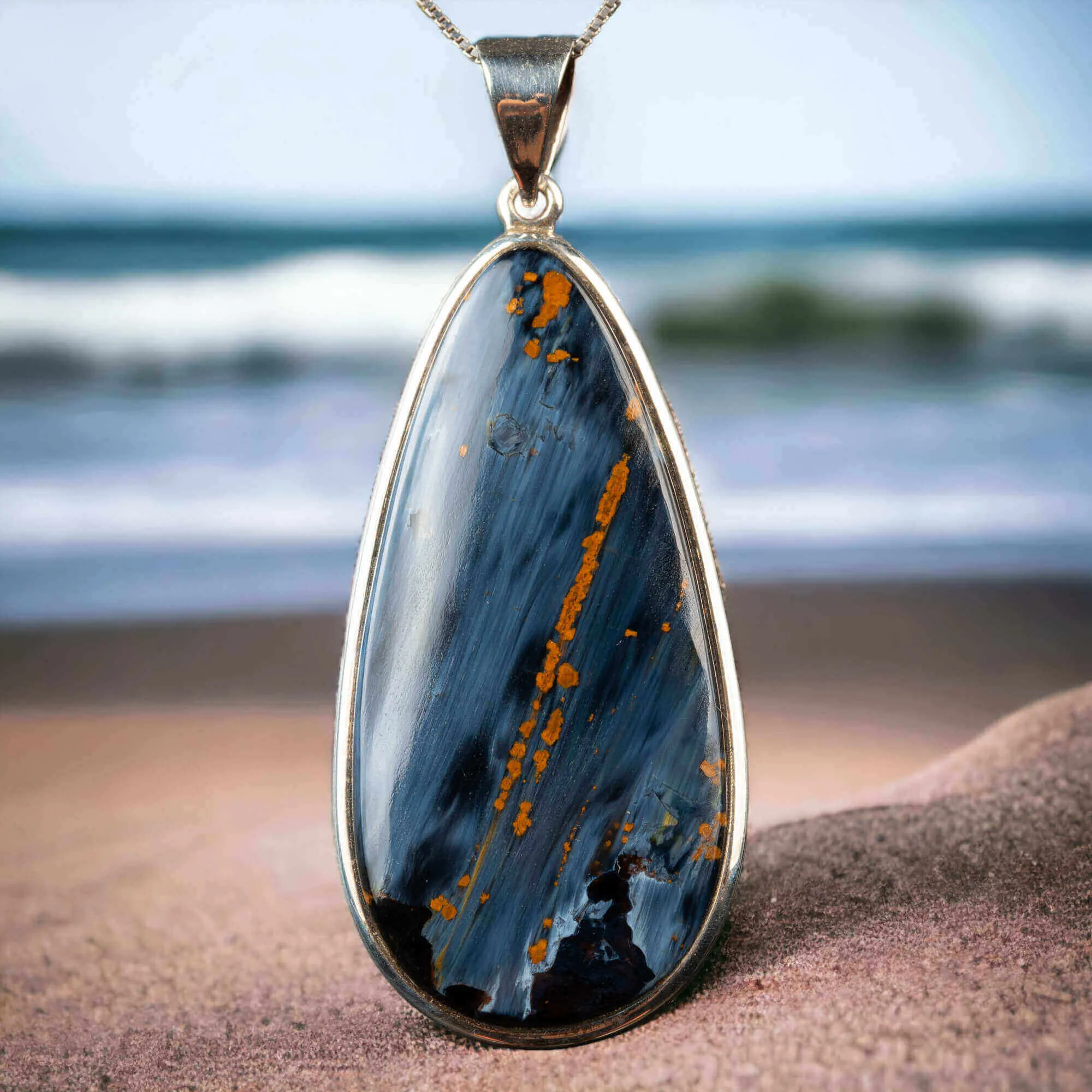 Ciondolo in Argento - Pietersite