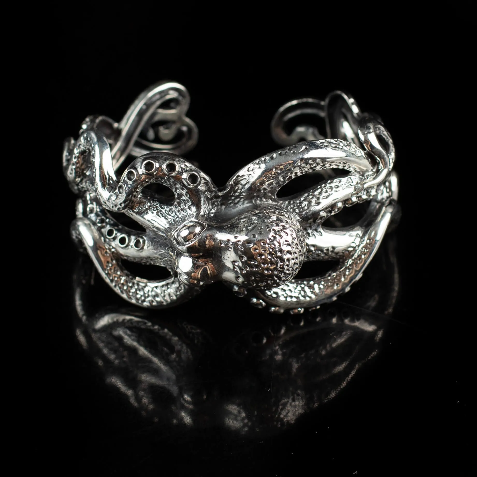 Bracciale A fascia - Polpo Realistico