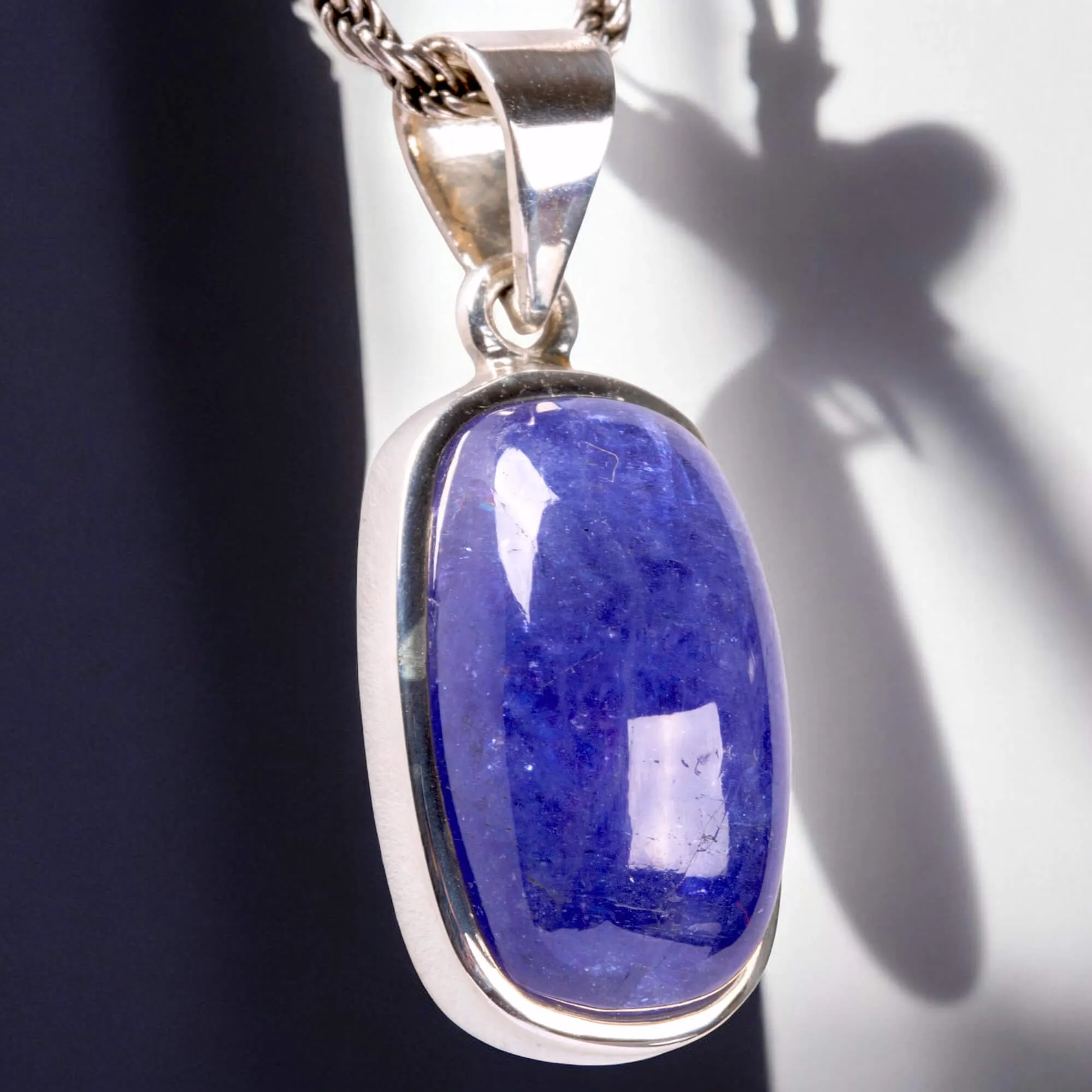Ciondolo in Argento con Tanzanite.