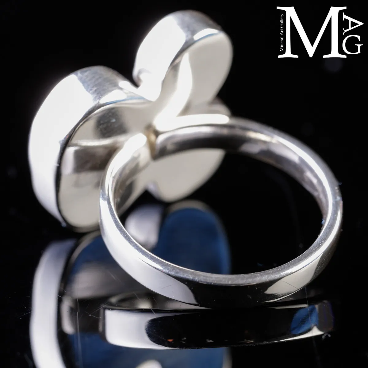 Anello in Argento con Tanzaniti Naturali