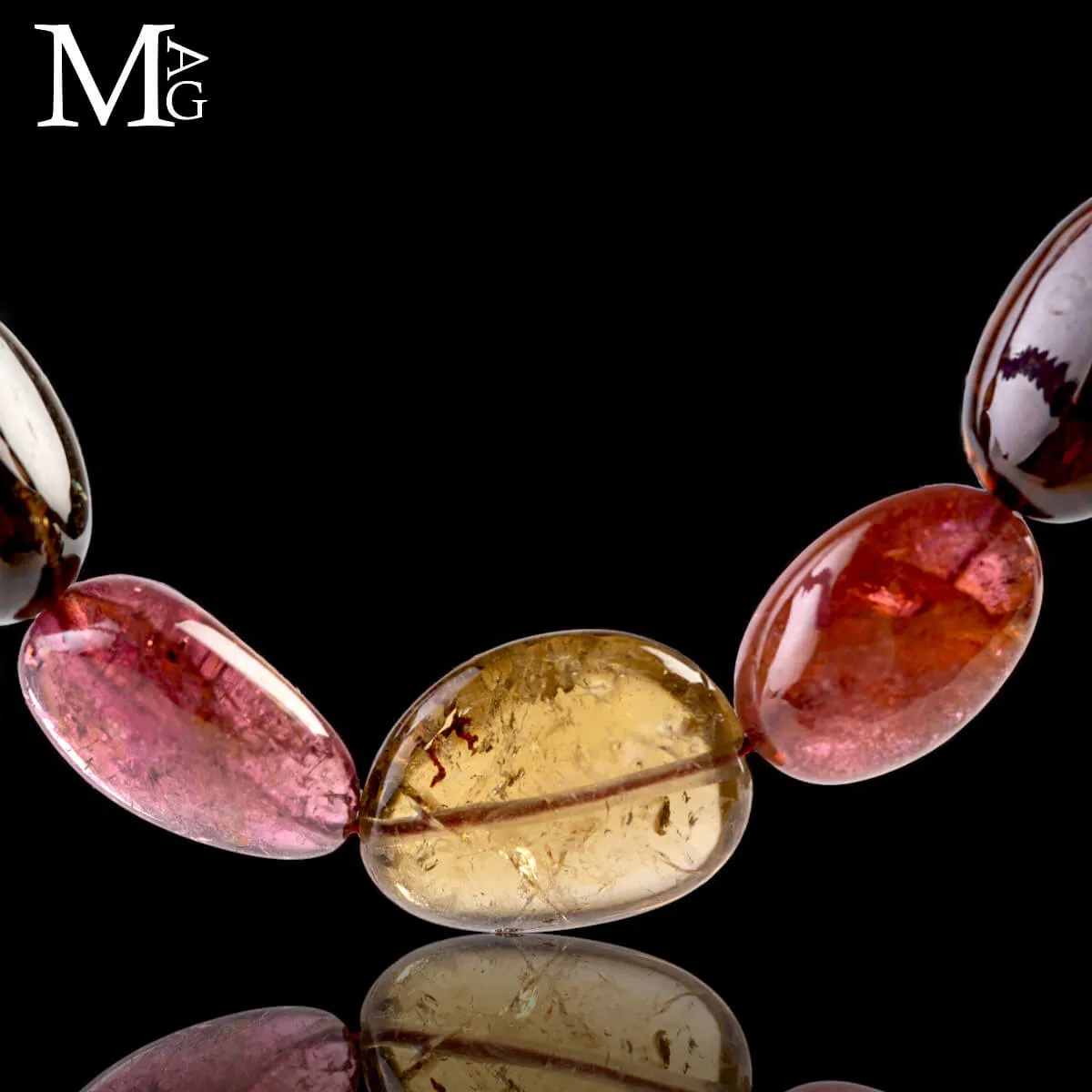 Collana in Tormalina Multicolore