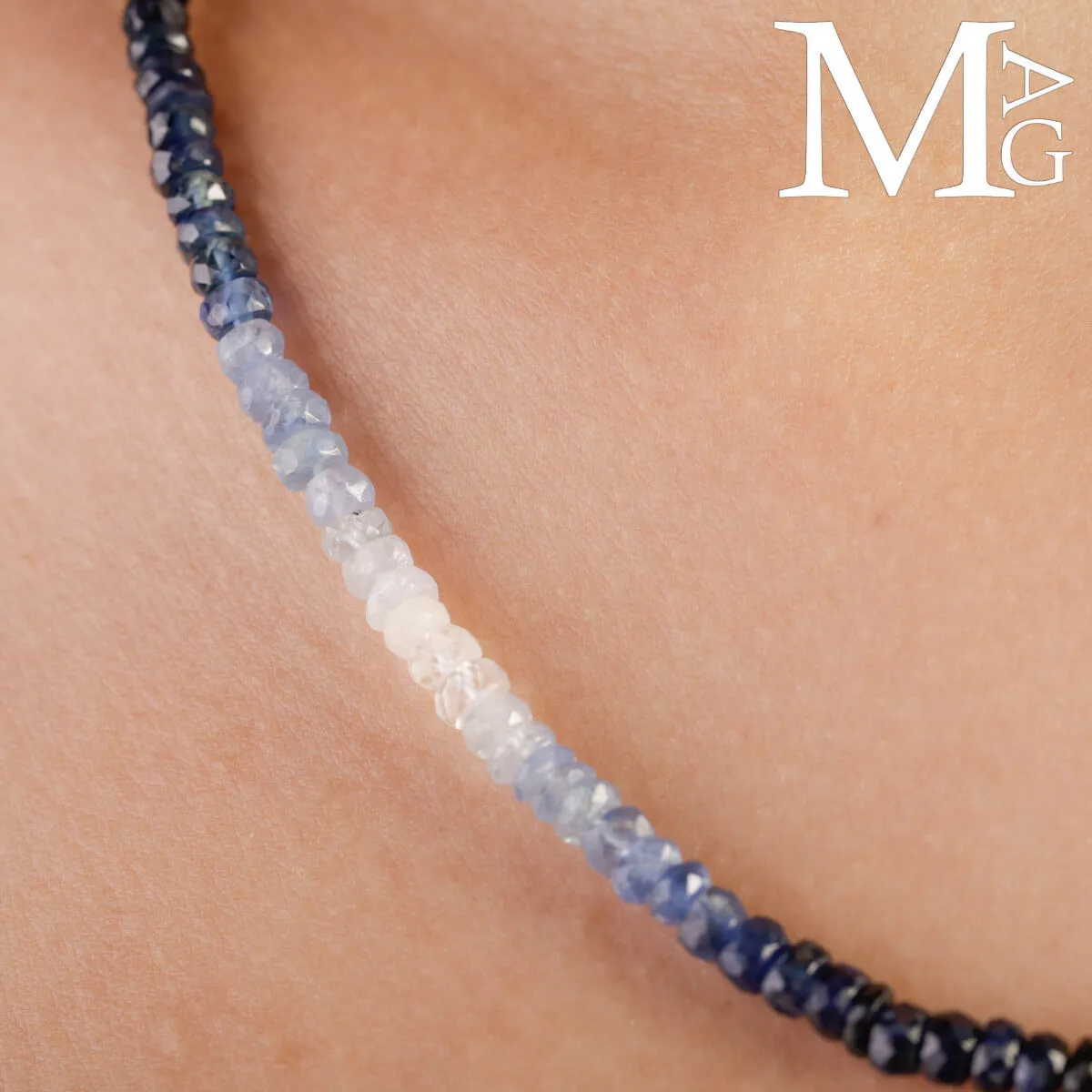 Collana di Zaffiri Blu Jeans - Versatili e di Tendenza.