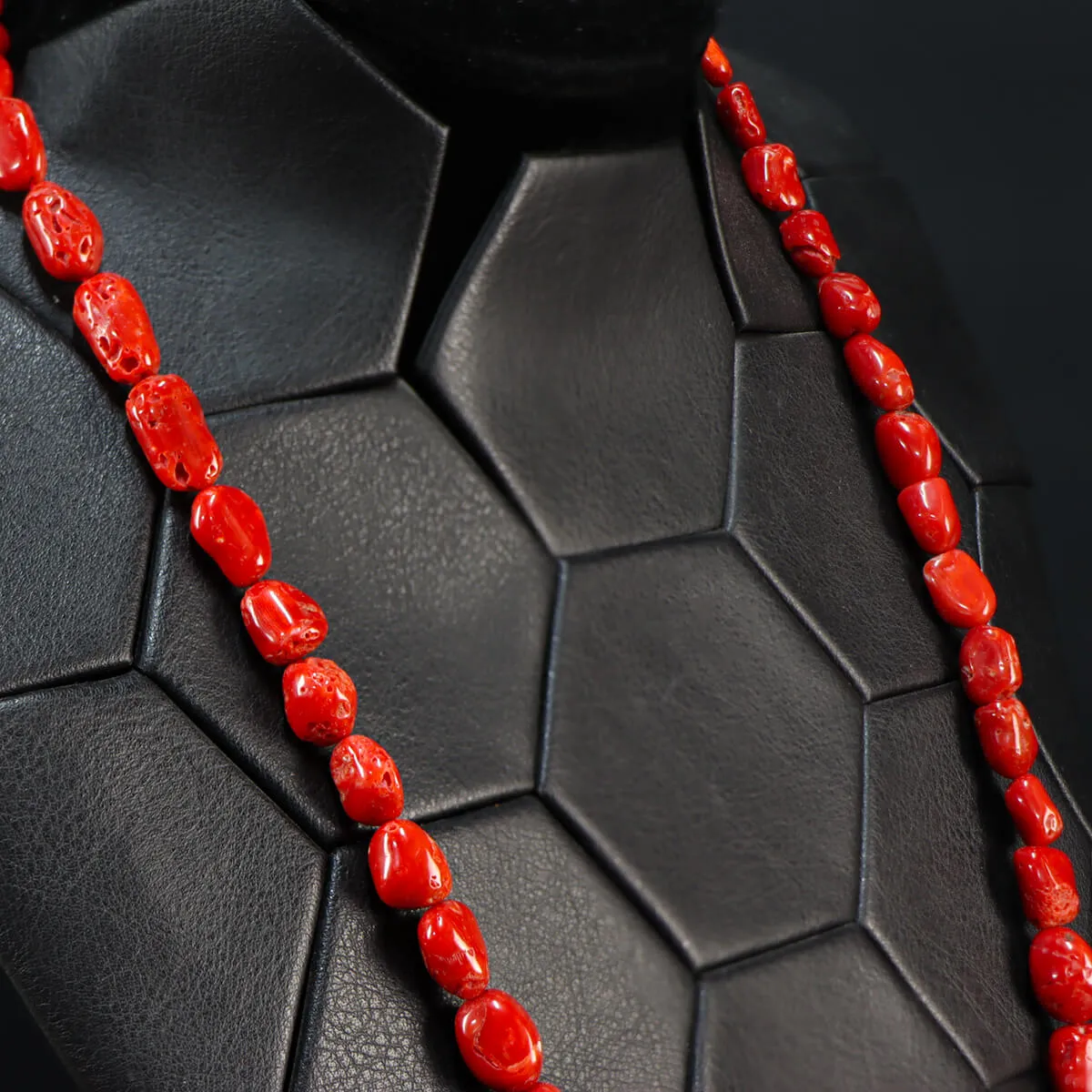 Collana in Corallo Rosso del Mediterraneo – Alghero, Sardegna