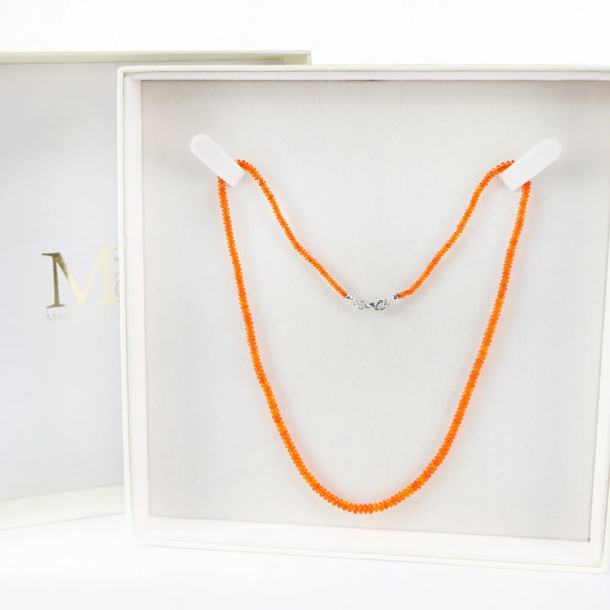 Collana in Opale di fuoco