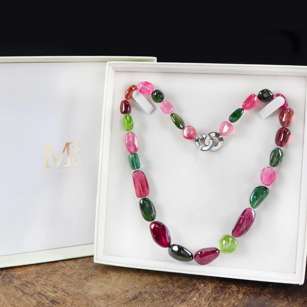 Collana in Tormalina