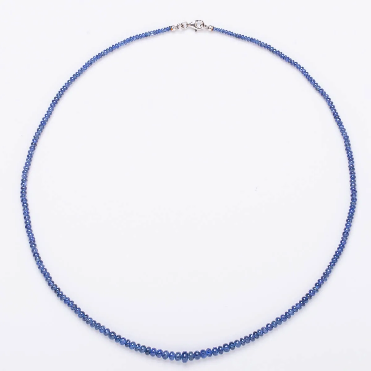 Elegante Collana Di Zaffiri Blue Naturali 72 Carati