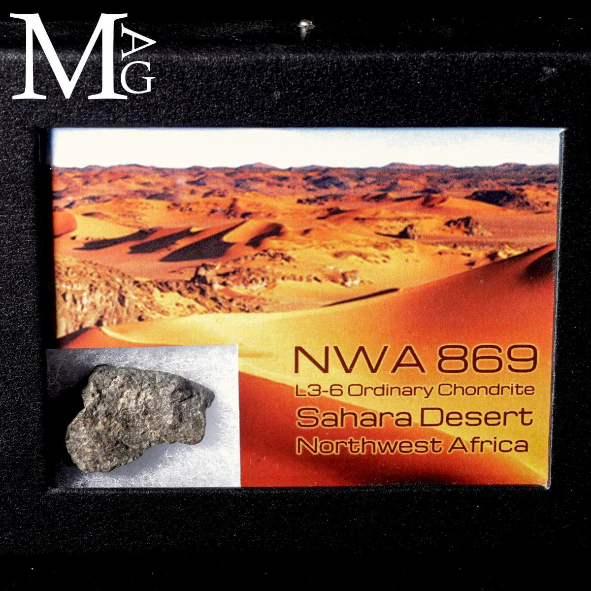 Meteorite NWA 869 - Condrite Ordinaria L3-6 del Nord-Ovest Africa
