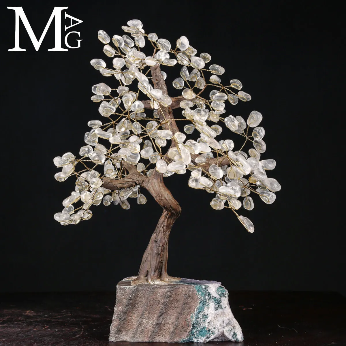 Albero Zen in Quarzo e Ametista