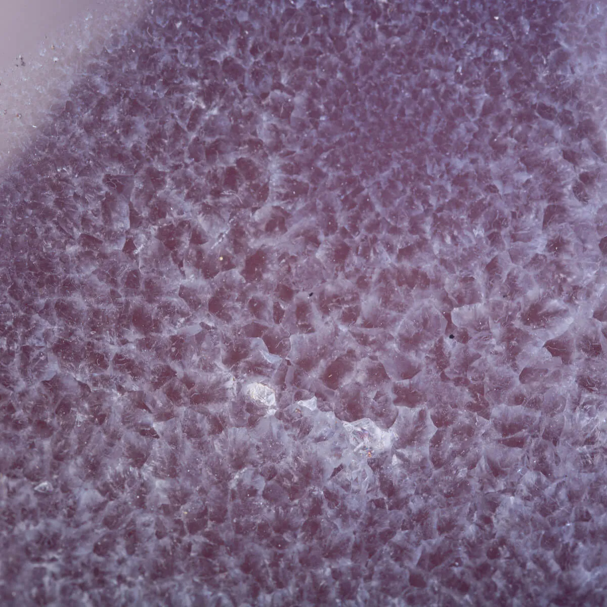 Ciotola svuota tasche in agata lavanda naturale.