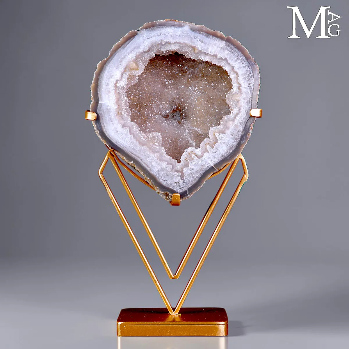 Geode di Agata - Elemento d’Arredo Decorativo.