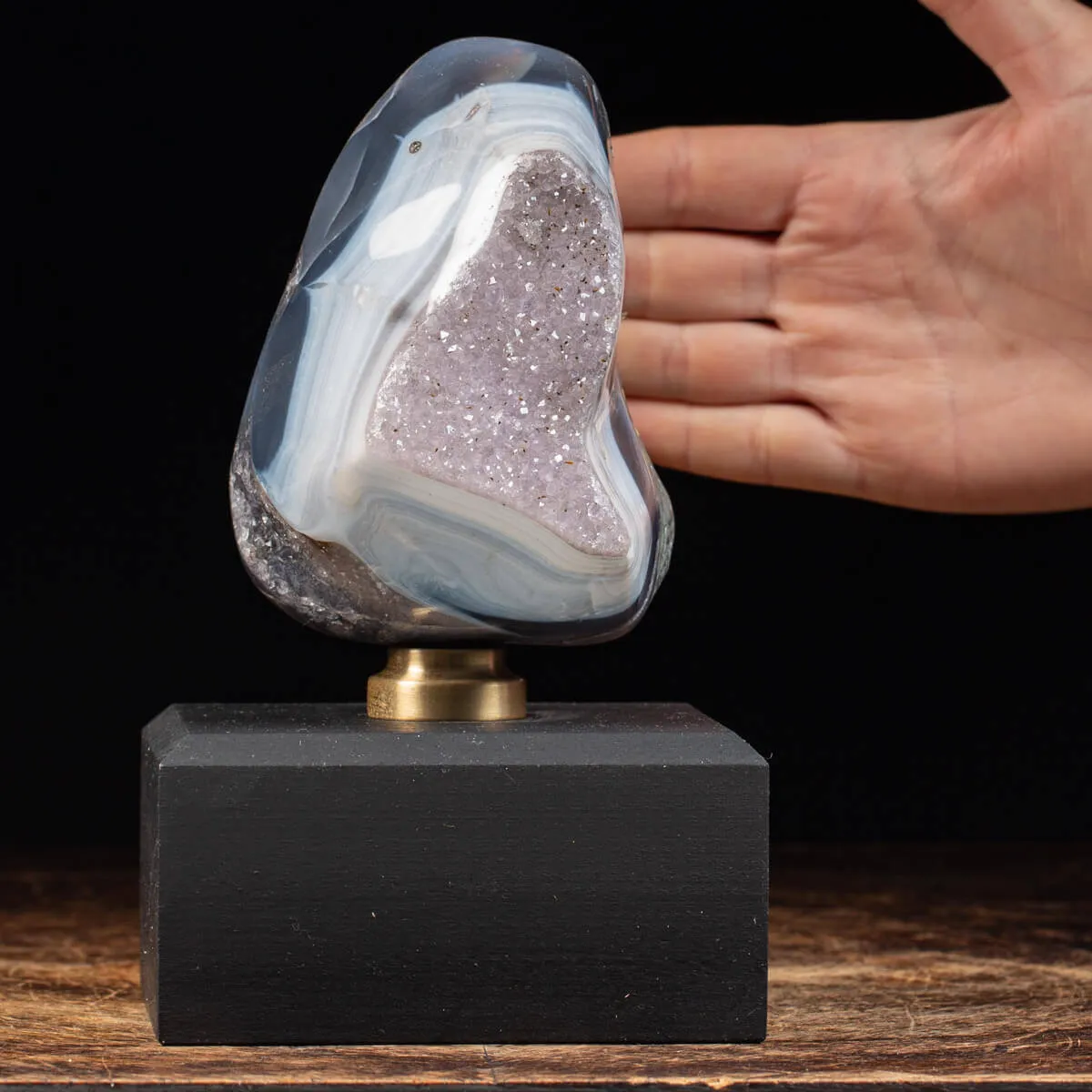 Geode Agata e Ametista