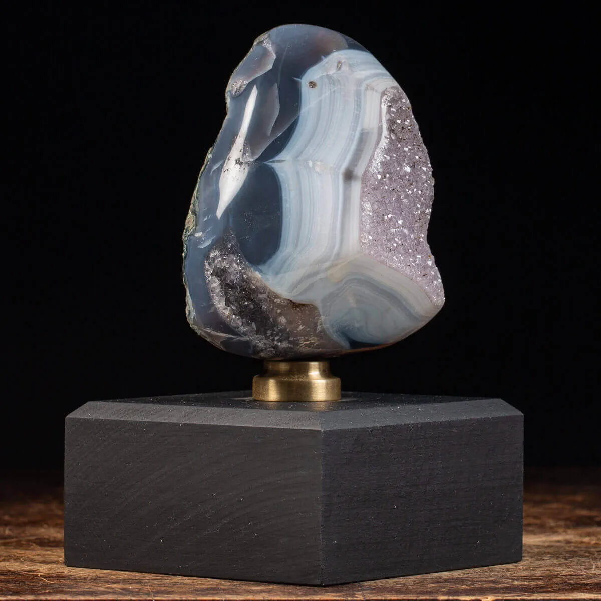Geode Agata e Ametista