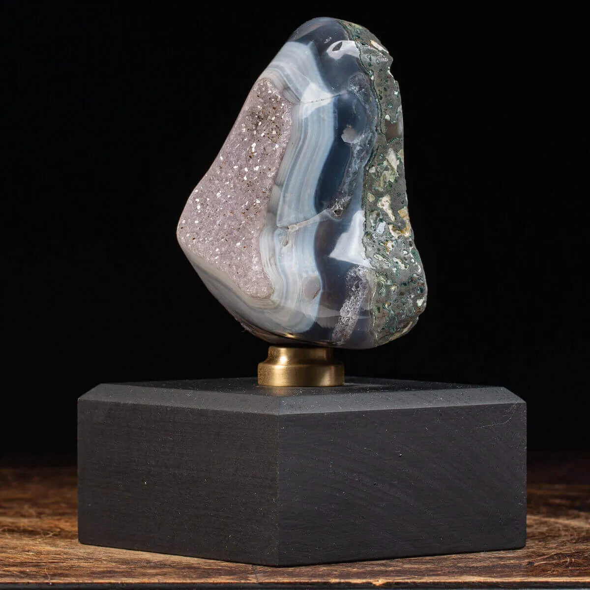 Geode Agata e Ametista