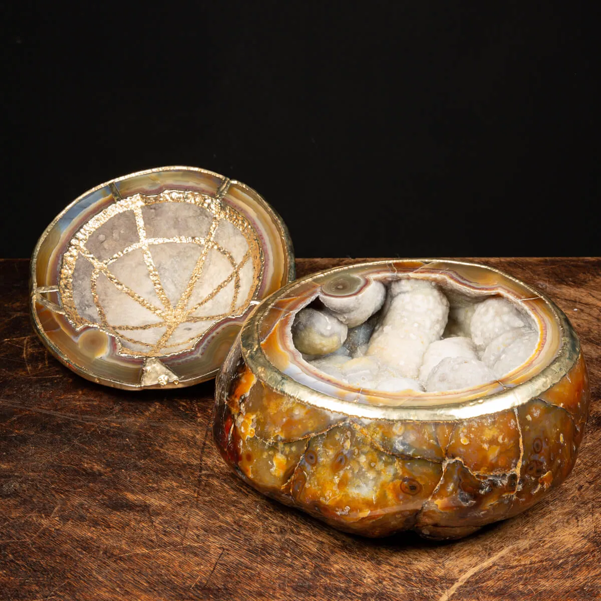 Geode Agata Sezionata