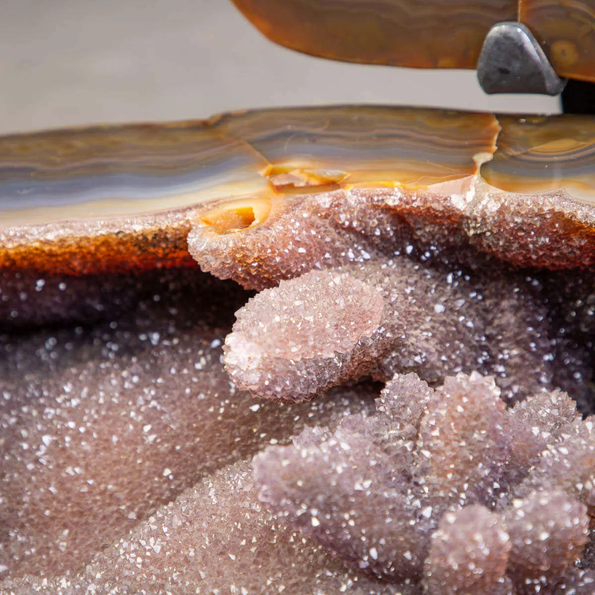Esclusivo  Geode Agata "Scatola del Tesoro"