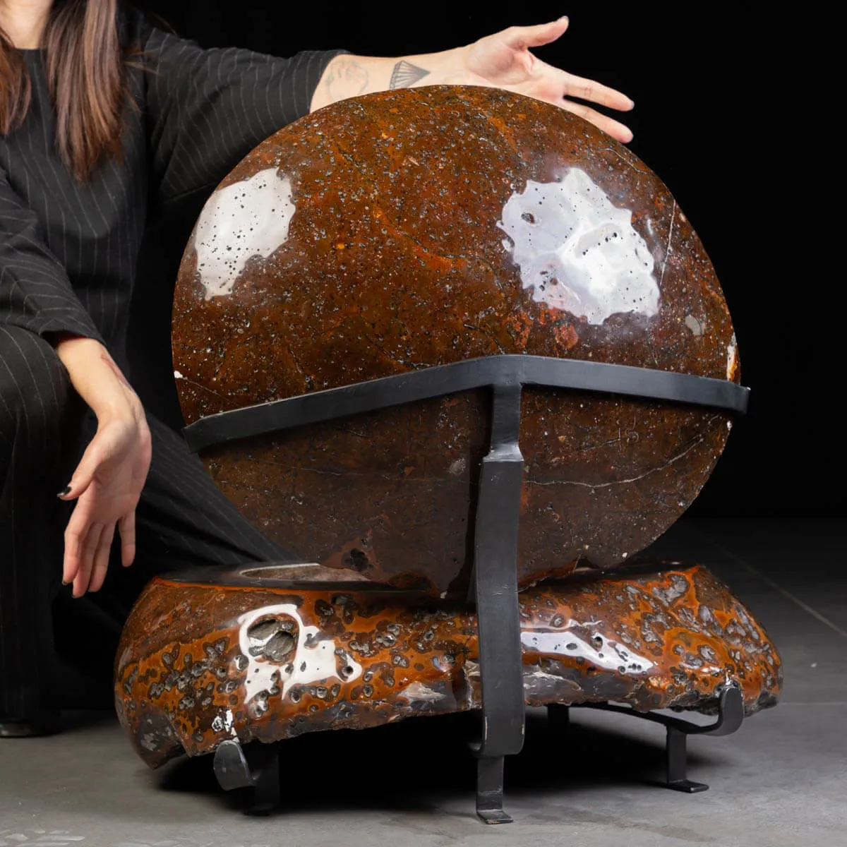 Bellissimo Geode Agata Sezionata " Jewelery Box"