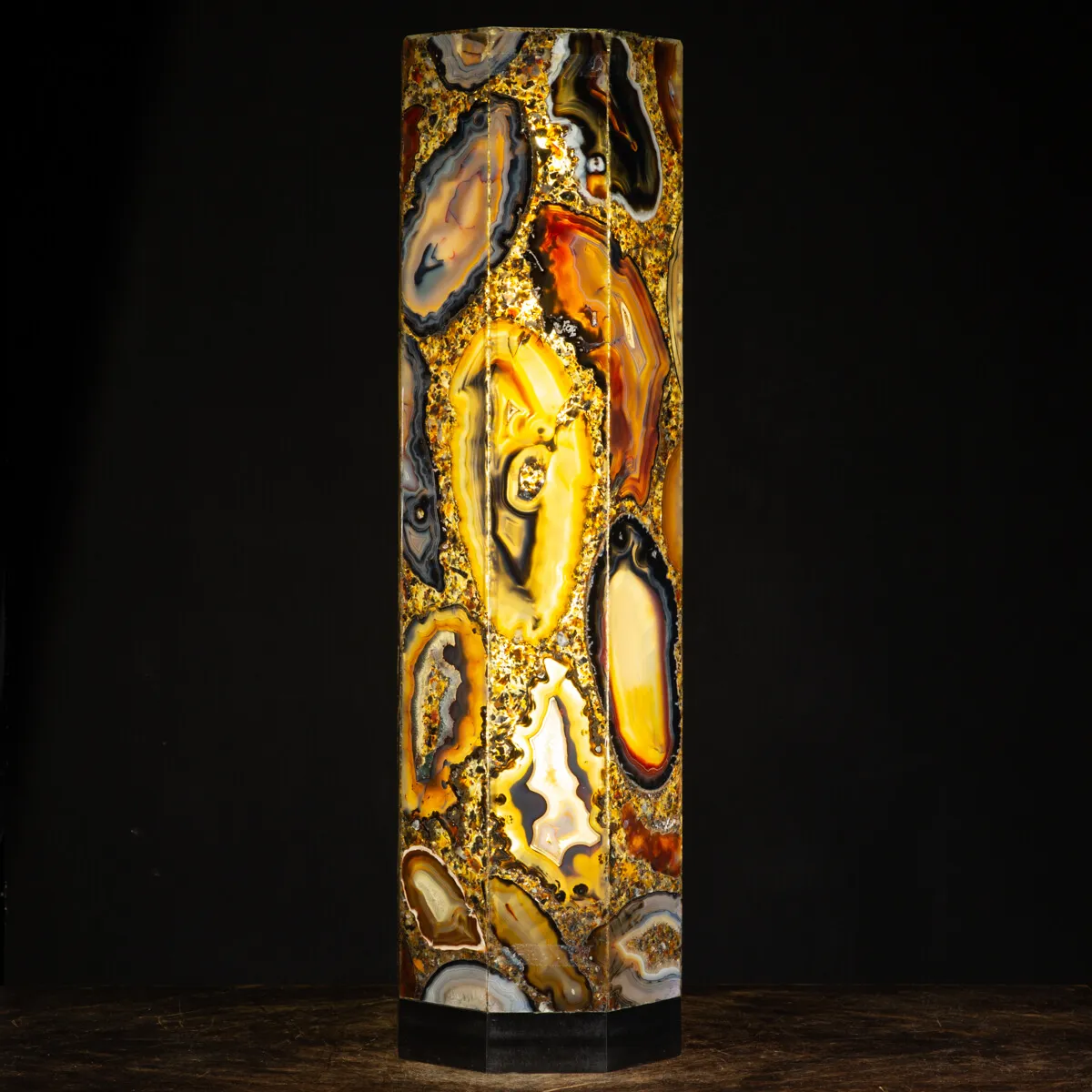 Lampada in Agata