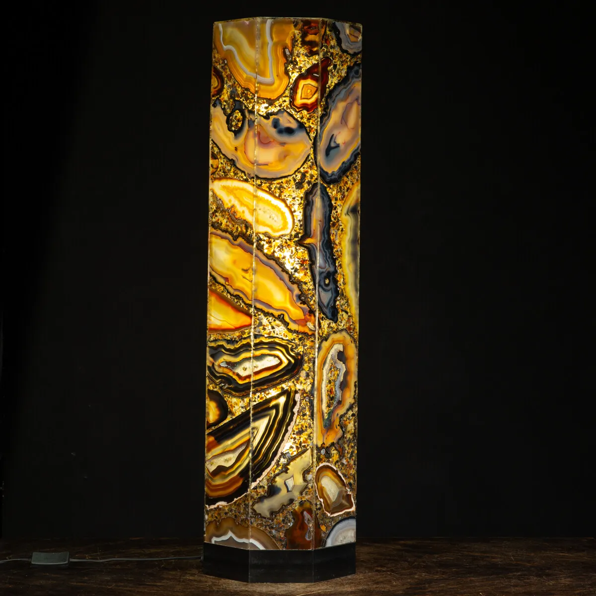 Lampada in Agata