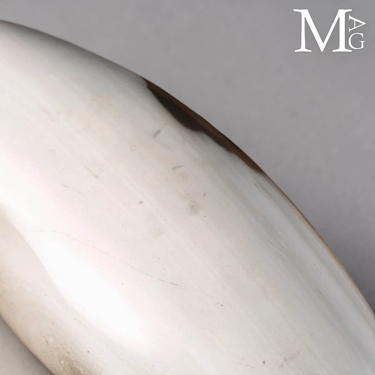 Shiva Lingam in Agata Bianca – Madagascar