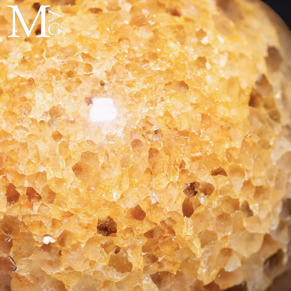 Sfera in Agata e Quarzo Ferruginoso – Geode Naturale.