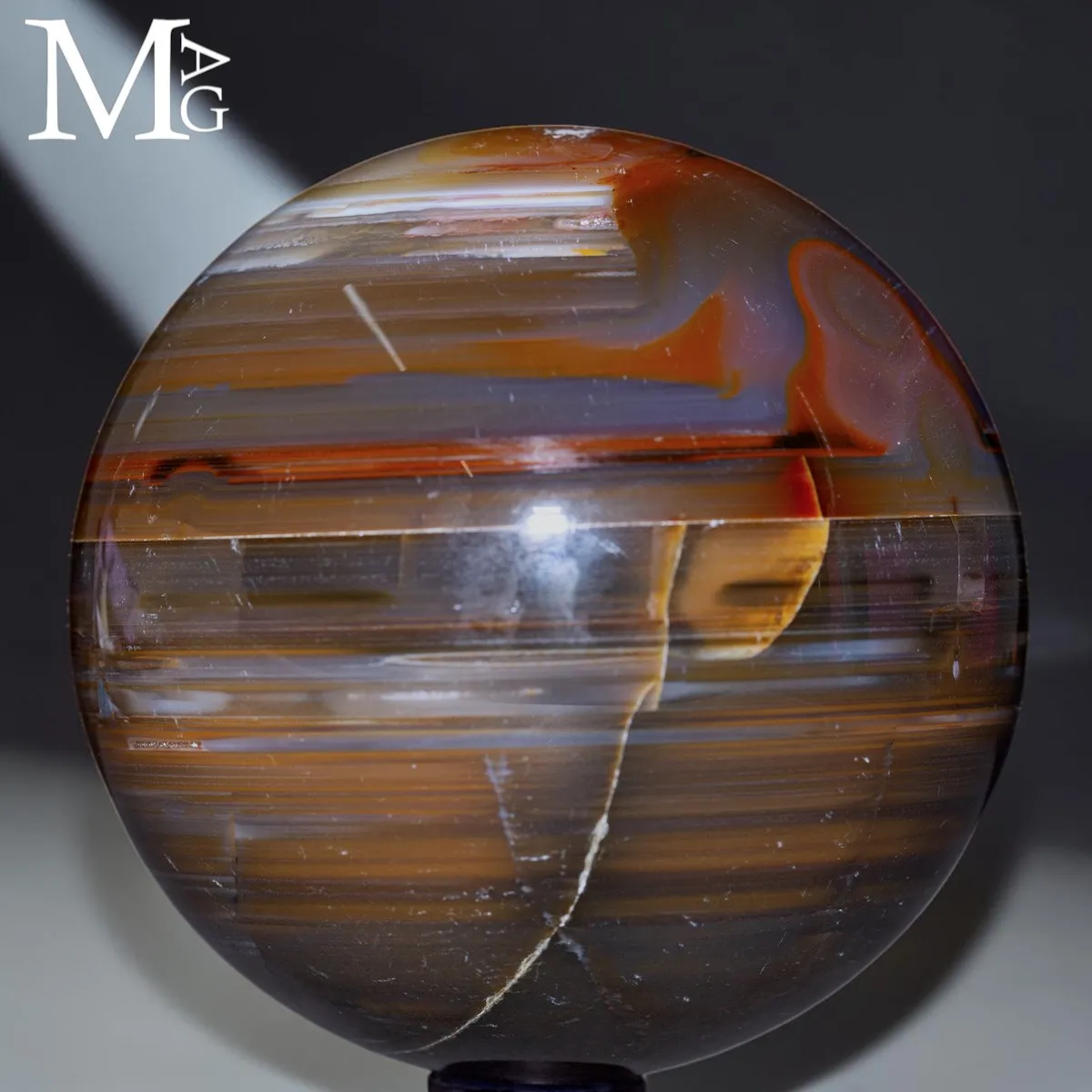 Sfera in Agata a Bande – Architetture Naturali