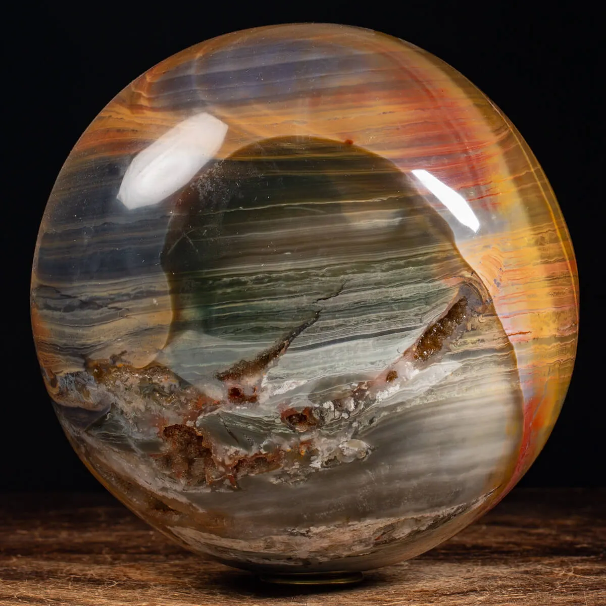 Sfera in Agata