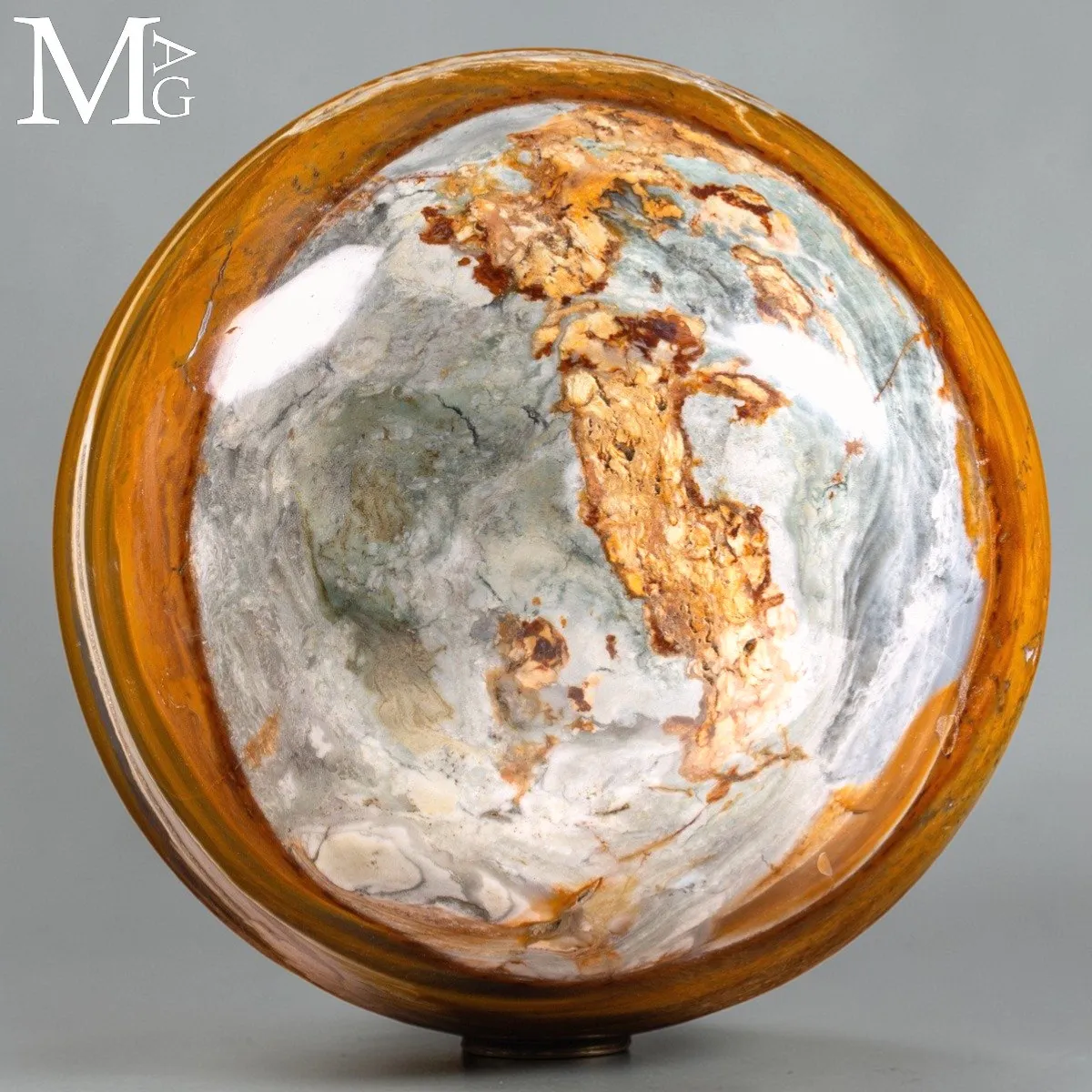 Sfera in Agata - Mountain Landscape – Madagascar