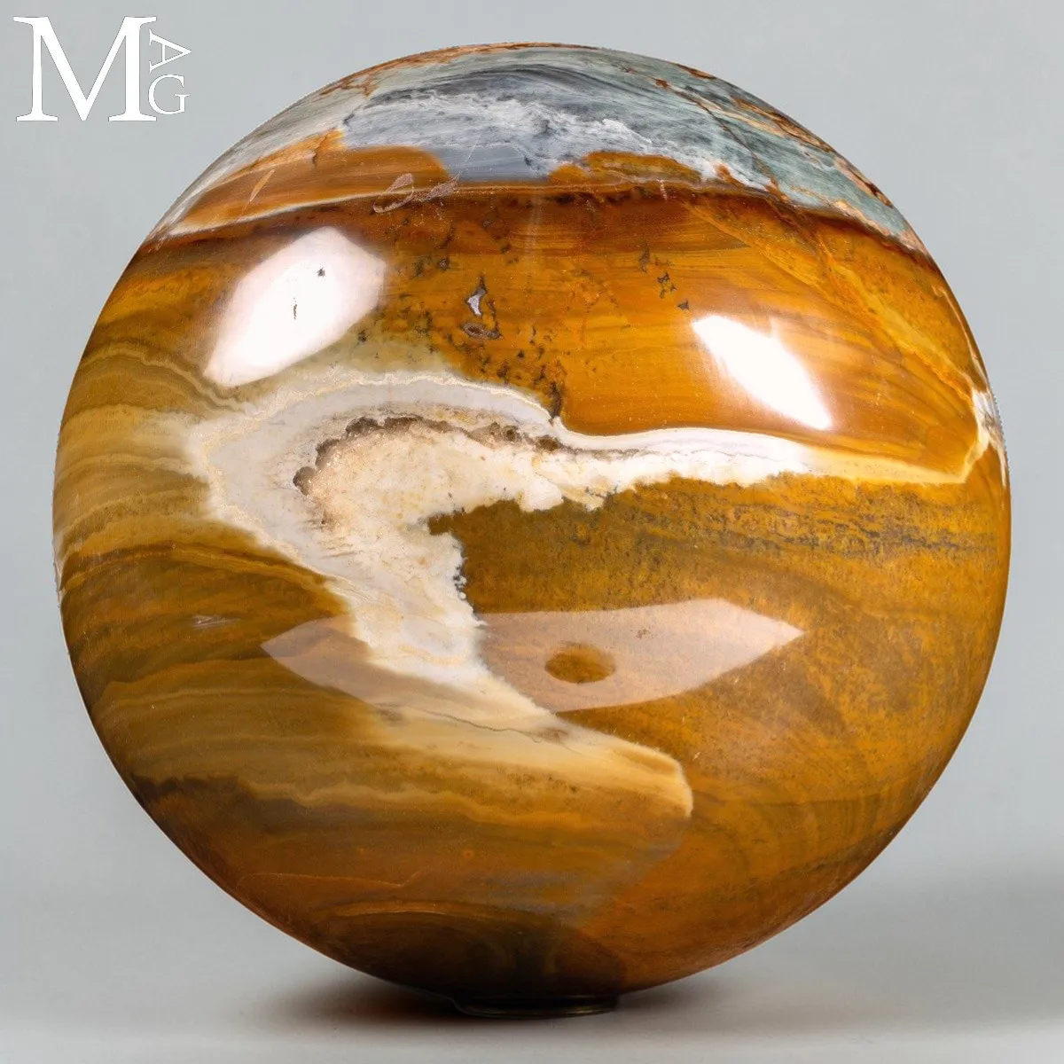Sfera in Agata - Mountain Landscape – Madagascar