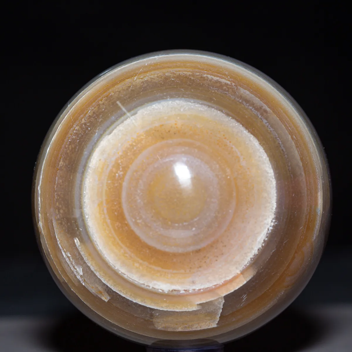 Sfera in Agata Naturale - Striata.