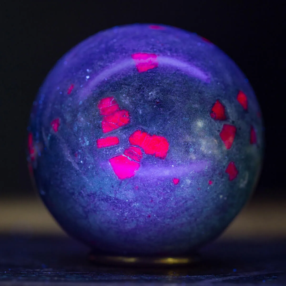 Sfera di Rubino-Fuchsite
