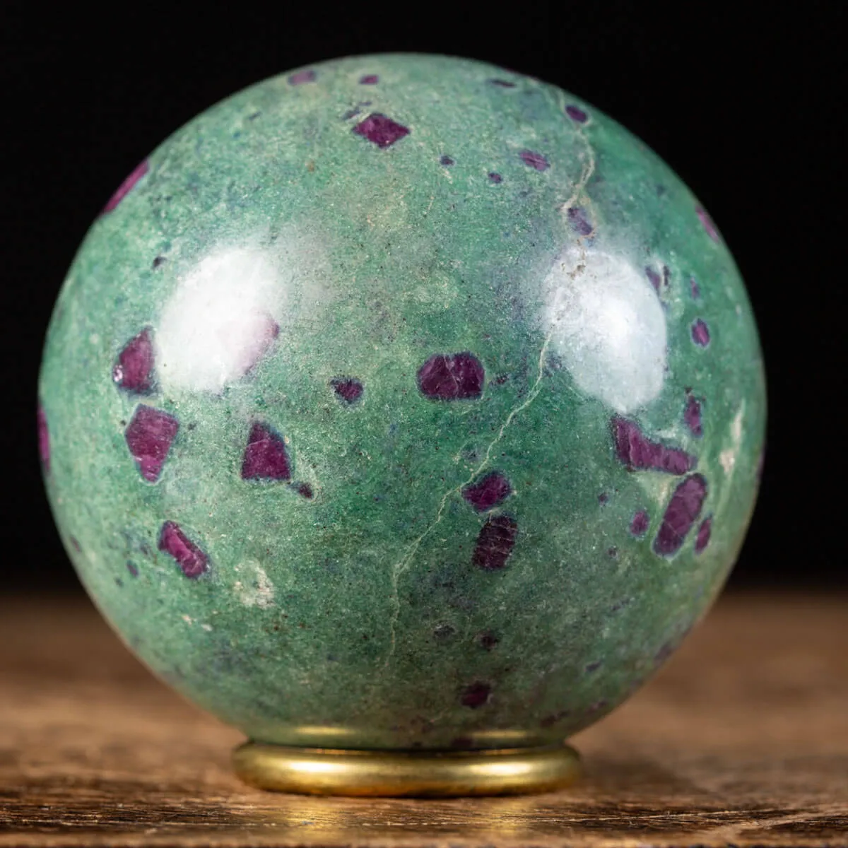 Sfera di Rubino-Fuchsite