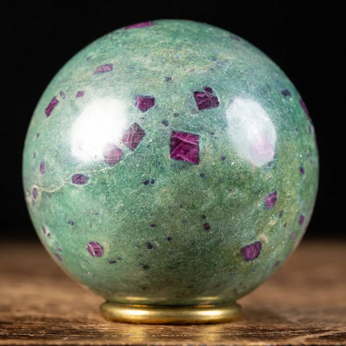 Sfera di Rubino-Fuchsite