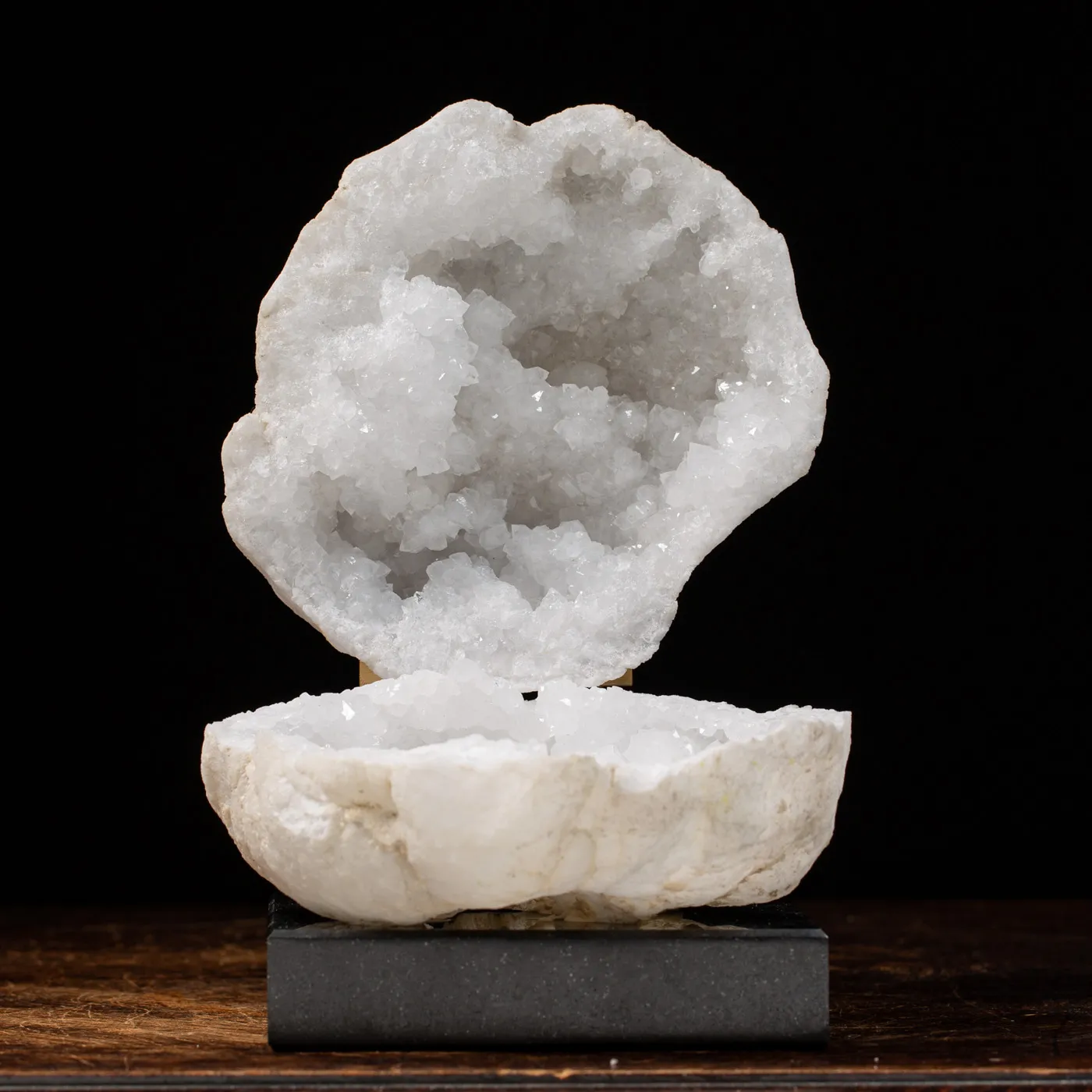 Geode Calcite su Marmo