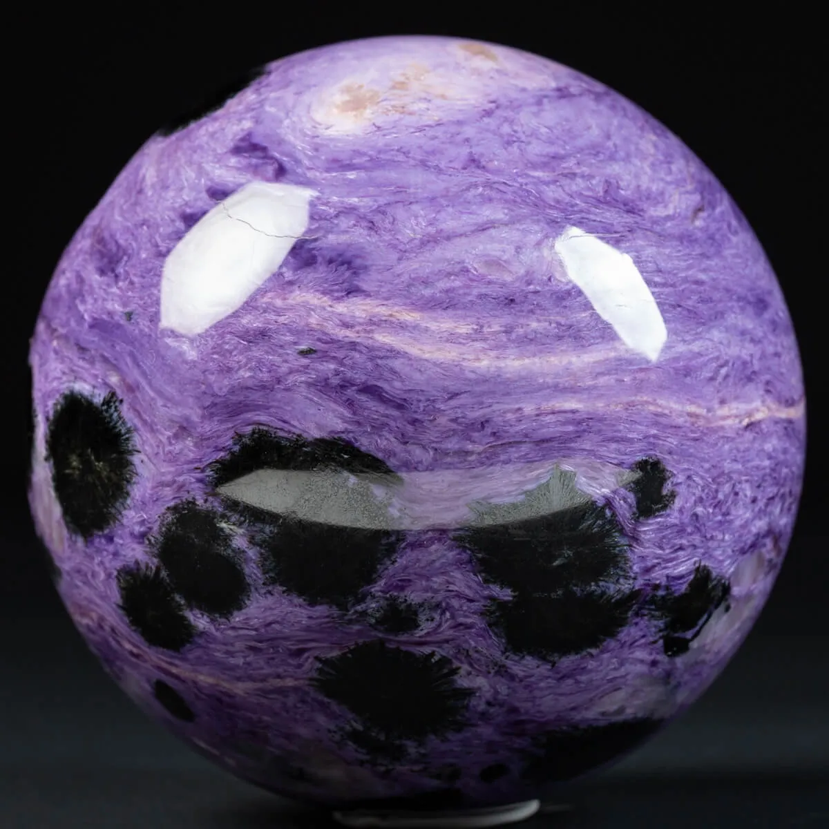 Sfera in Charoite