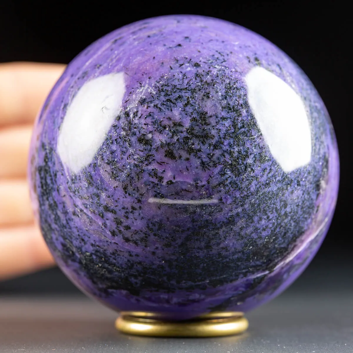 Sfera in Charoite