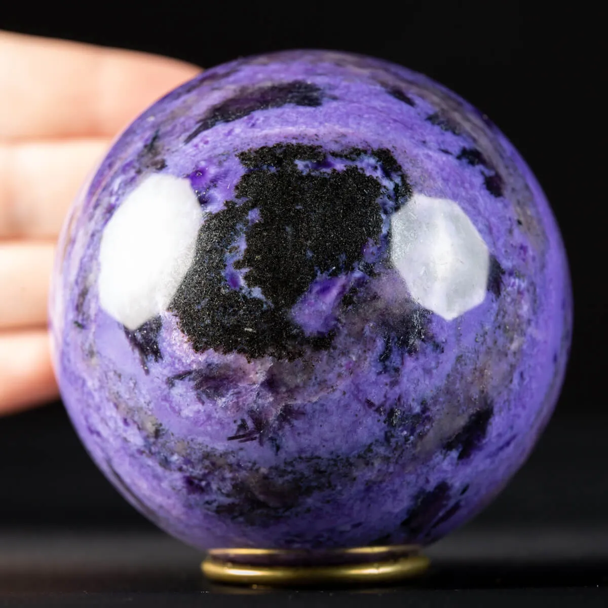 Sfera in Charoite