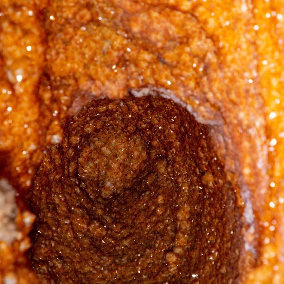 Un Magnifico Geode di Quarzo Citrino dal Brasile - Un Capolavoro Unico