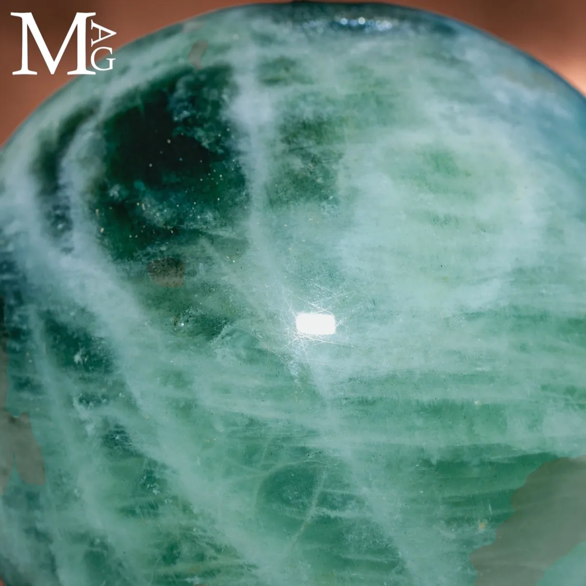 Rara Sfera in Berillo Verde, varietà Acquamarina – Pakistan