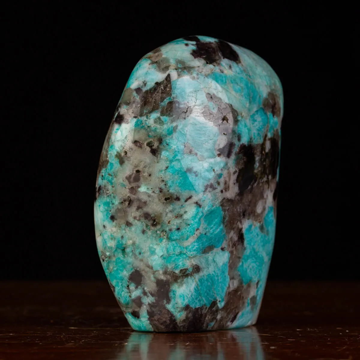 Amazonite, Quarzo Fumé e Lepidolite in Forma Libera.