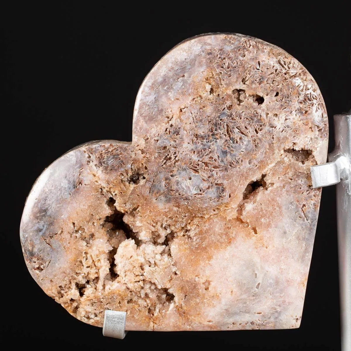 Cuori Gemelli in Ametista Rosa - Bellezza e Significato Profondo: