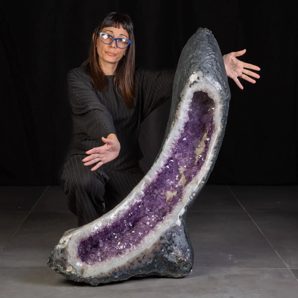 Particolare Geode di Ametista