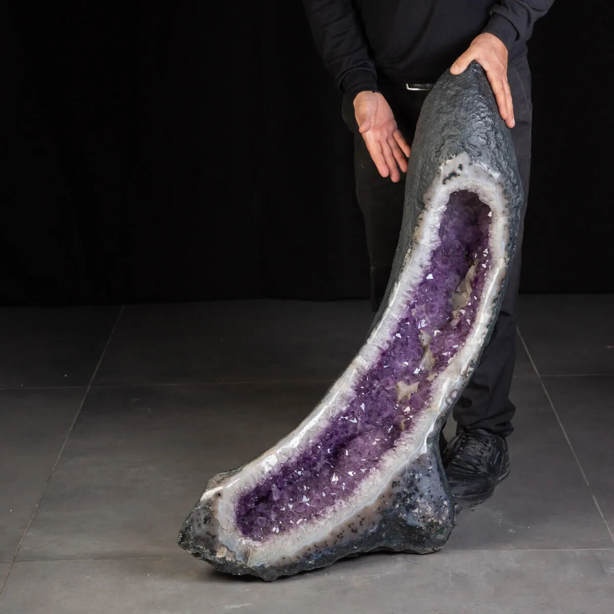 Particolare Geode di Ametista