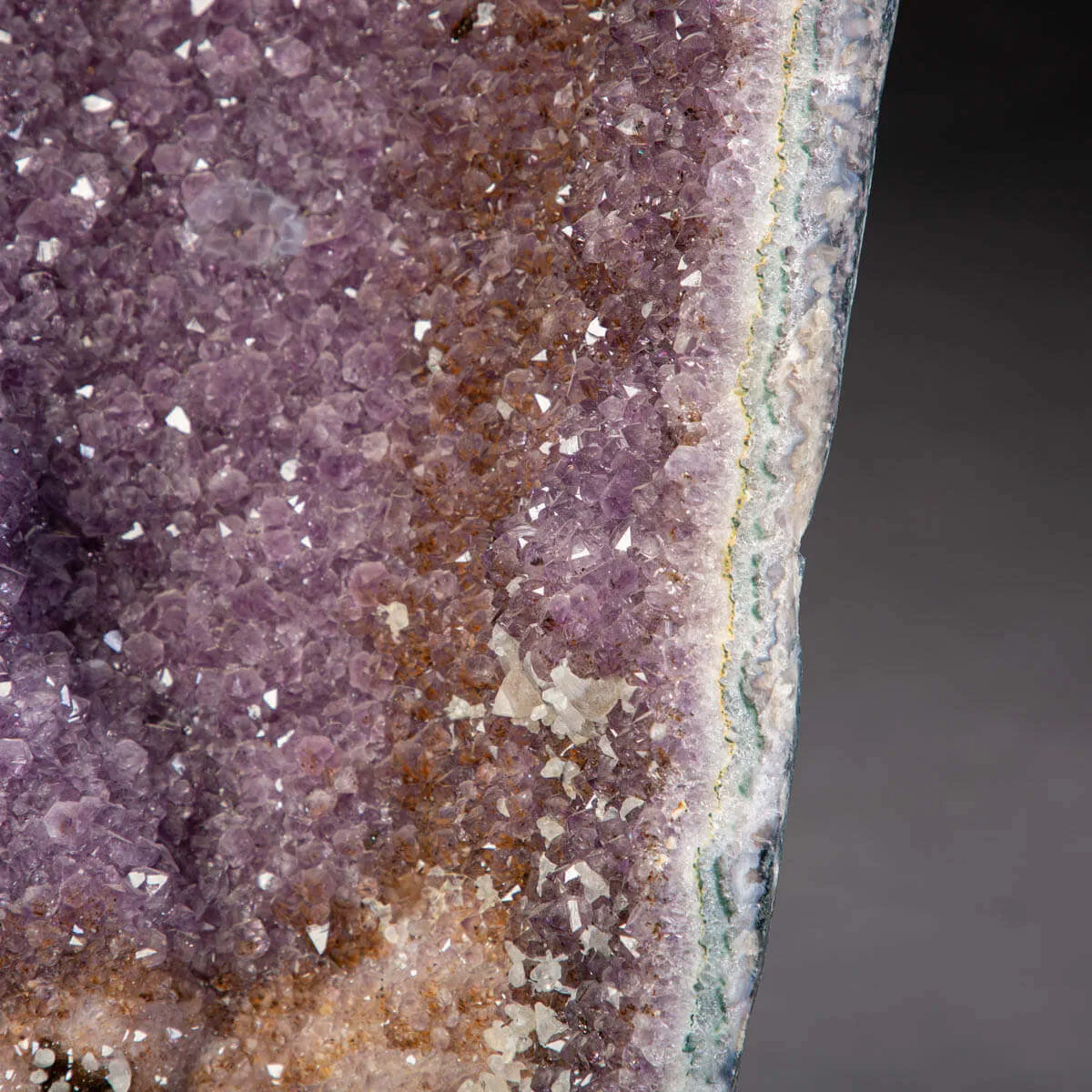 Particolare Geode di Ametista
