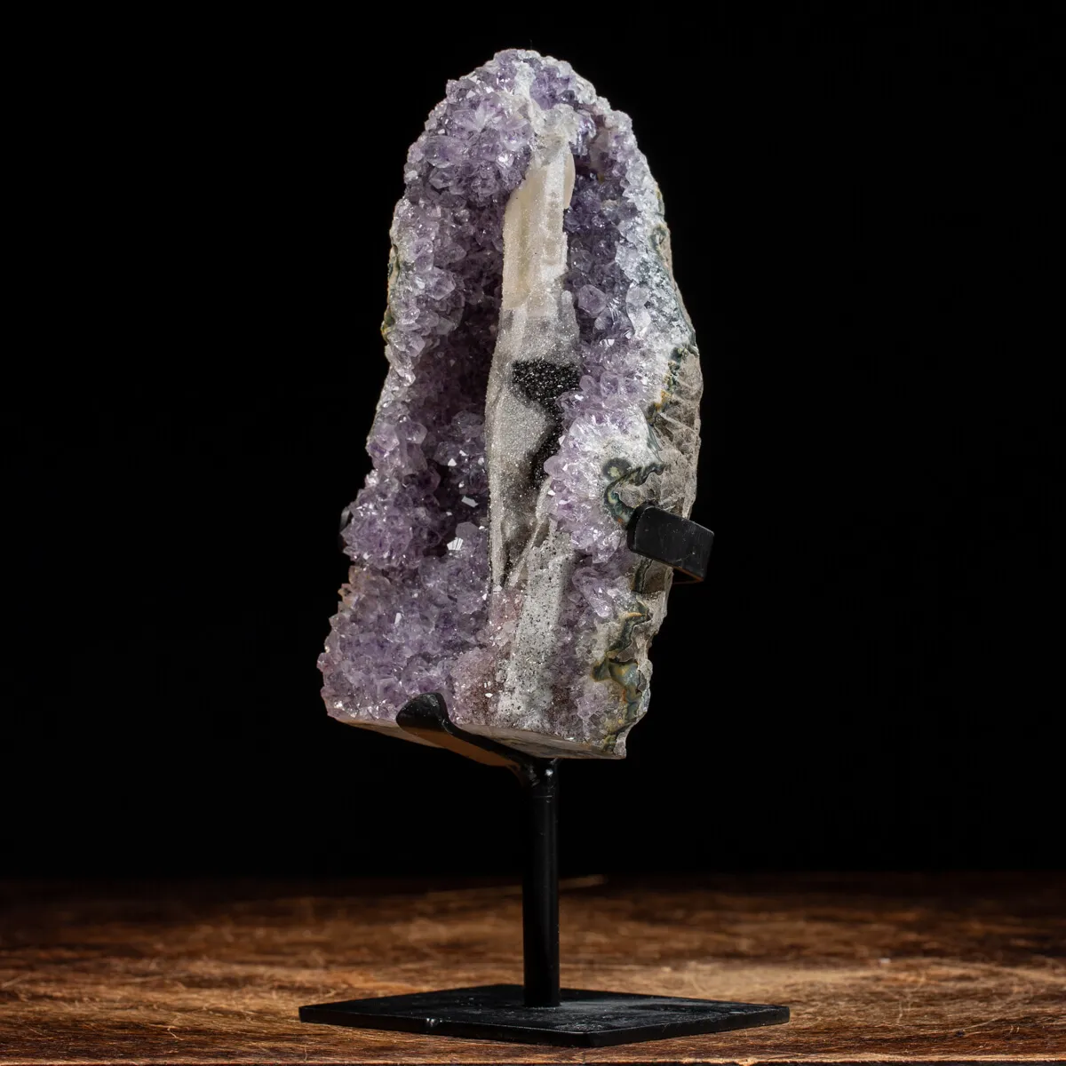 Geode Ametista con Calcedonio
