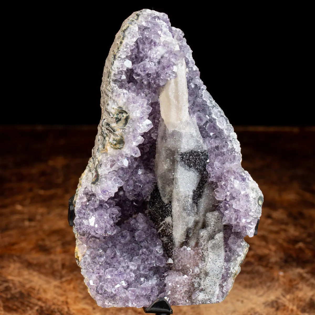 Geode Ametista con Calcedonio
