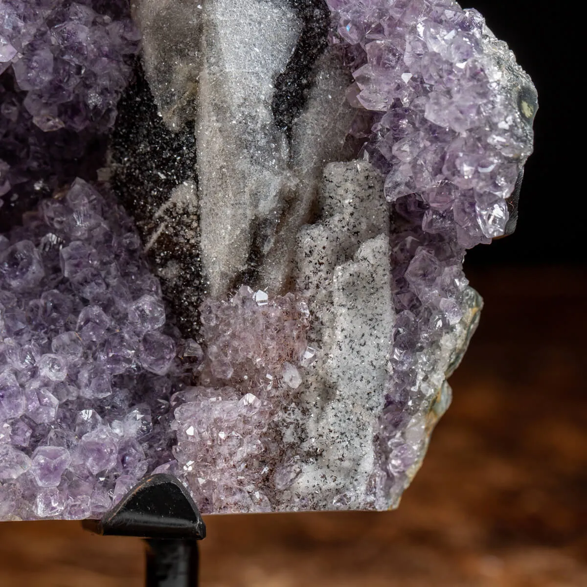 Geode Ametista con Calcedonio