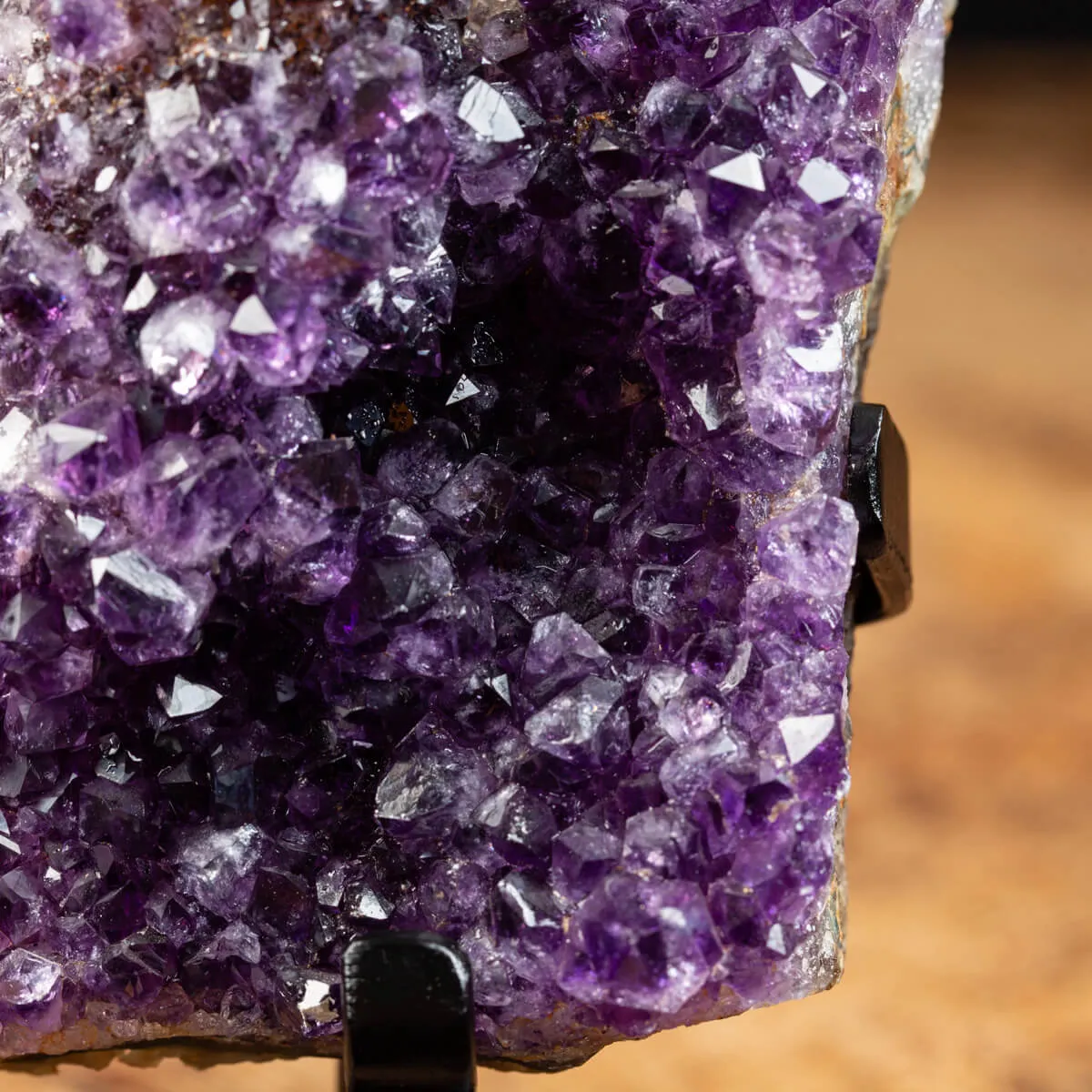 Drusa Ametista con Calcite