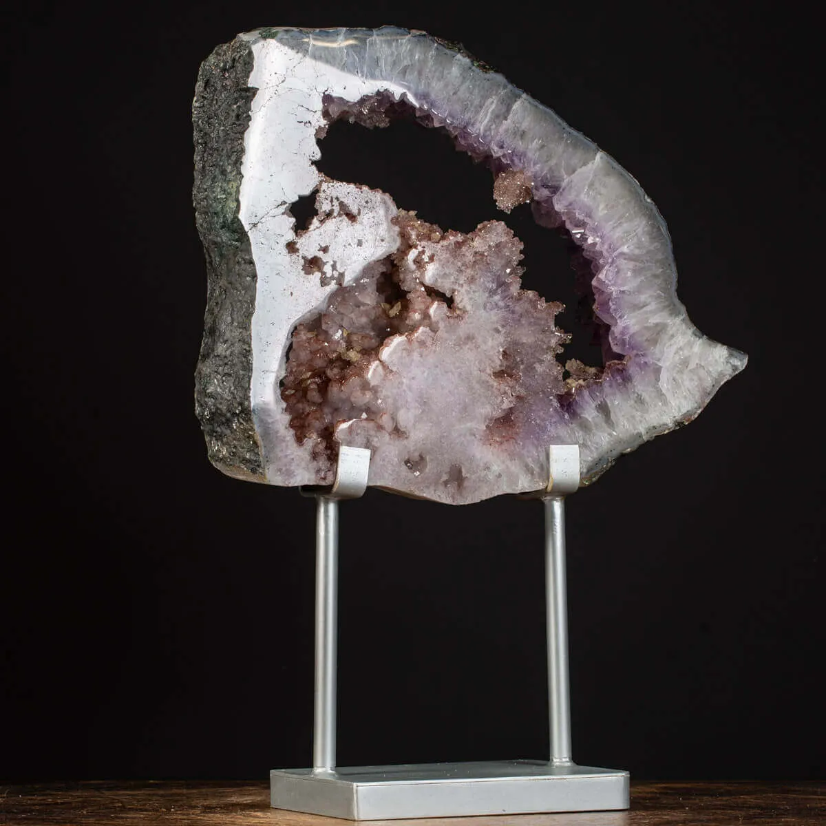 Geode di Ametista Rosa